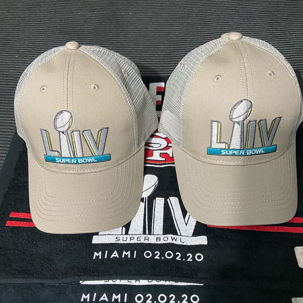 2020 Super Bowl Velcro back hat.  100 authentic